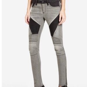 NWOT - BCBG MaxAzria Jada Moto Jeans